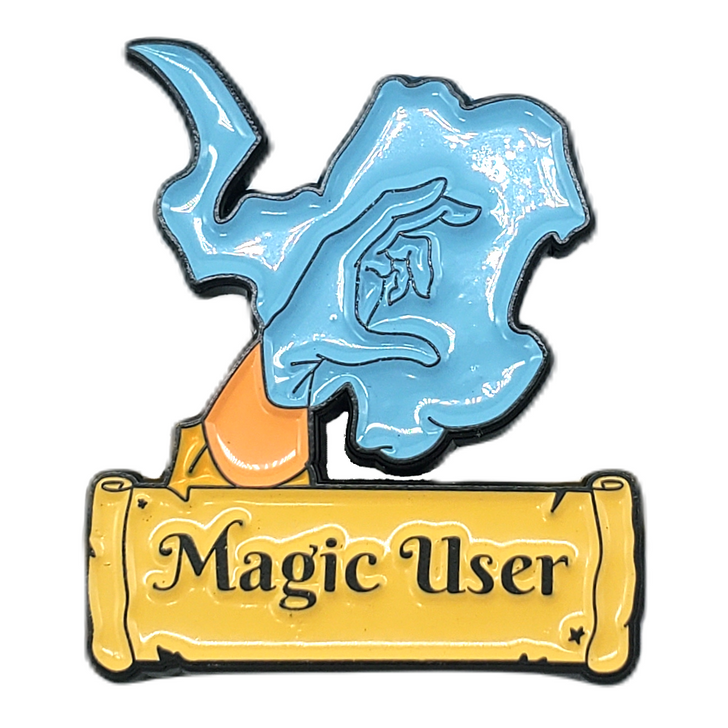 Old School Collectable Pins: Magic User